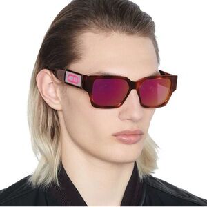💯 🆕 Dior “CDSU” Square Tortoiseshell Sunglasses